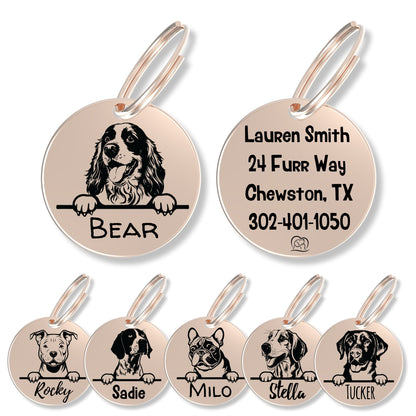 Breed Dog Tag - Personalized Breed Dog Tag (Cockerspaniel)