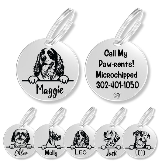 Breed Dog Tag - Personalized Breed Dog Tag (Cockerspaniel)