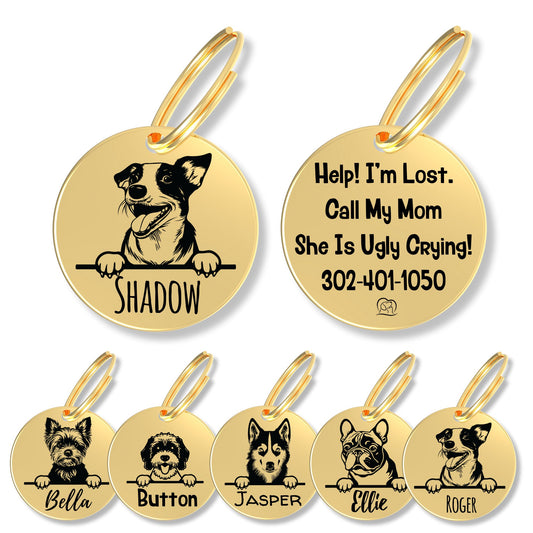 Breed Dog Tag - Personalized Breed Dog Tag (Jack Russell)