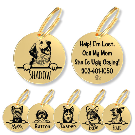 Breed Dog Tag - Personalized Breed Dog Tag (Pyranees)