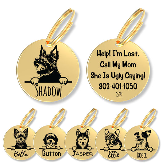 Breed Dog Tag - Personalized Breed Dog Tag (Scottish Terrier)