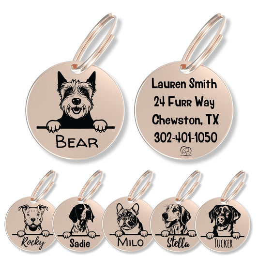 Breed Dog Tag - Personalized Breed Dog Tag (West Highland Te)