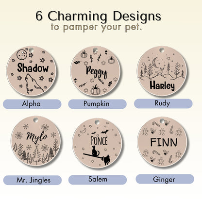 - Dog Christmas Tags (Ginger)