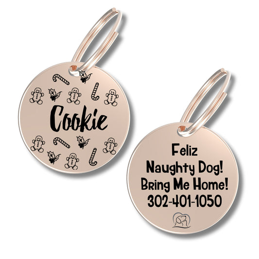 - Dog Christmas Tags (Ginger)