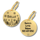Personalized Mr. Jingles Christmas Dog Tag