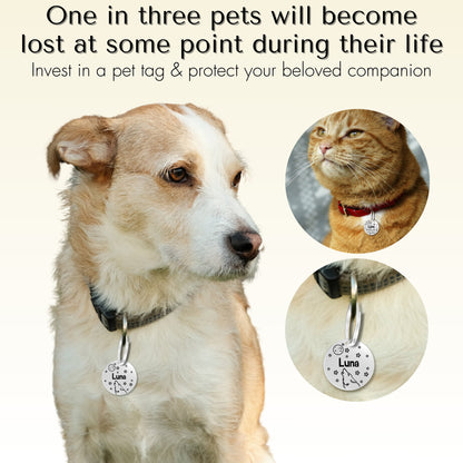 - Dog Christmas Tags (Pumpkin)