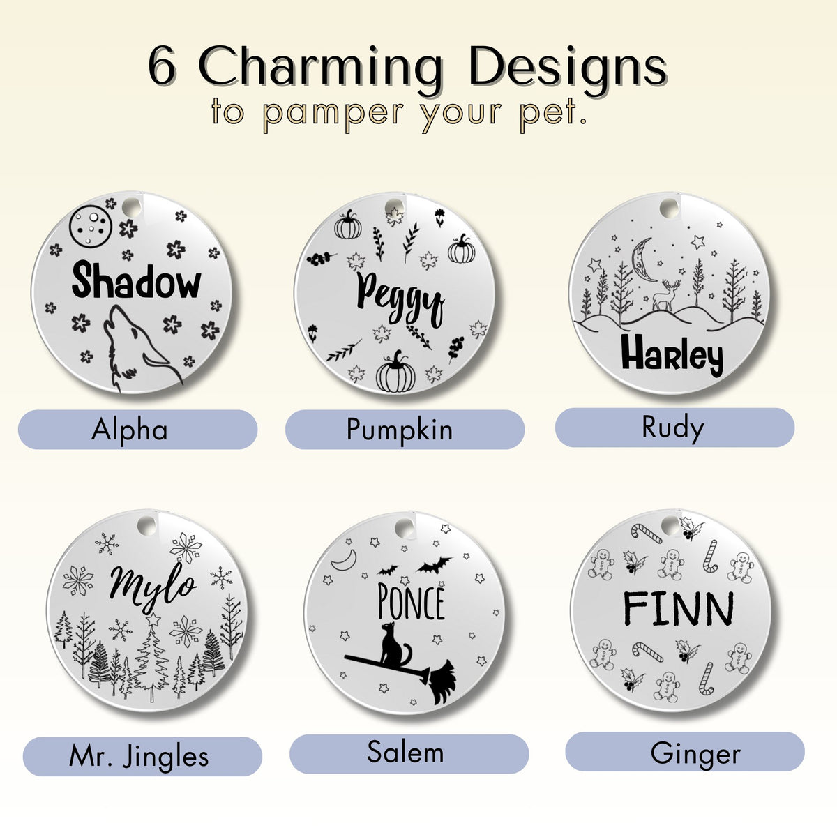 - Dog Christmas Tags (Salem)