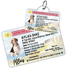 New Mexico Driver License Dog Tag with Your Pet's Photo