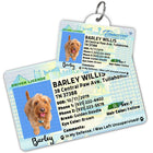 Tennessee Driver License Dog Tag with Your Pet's Photo