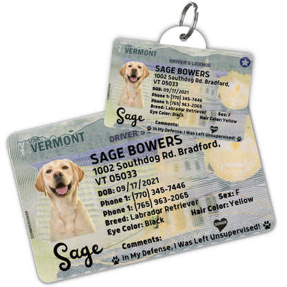 License Tag - License Tag (Vermont)