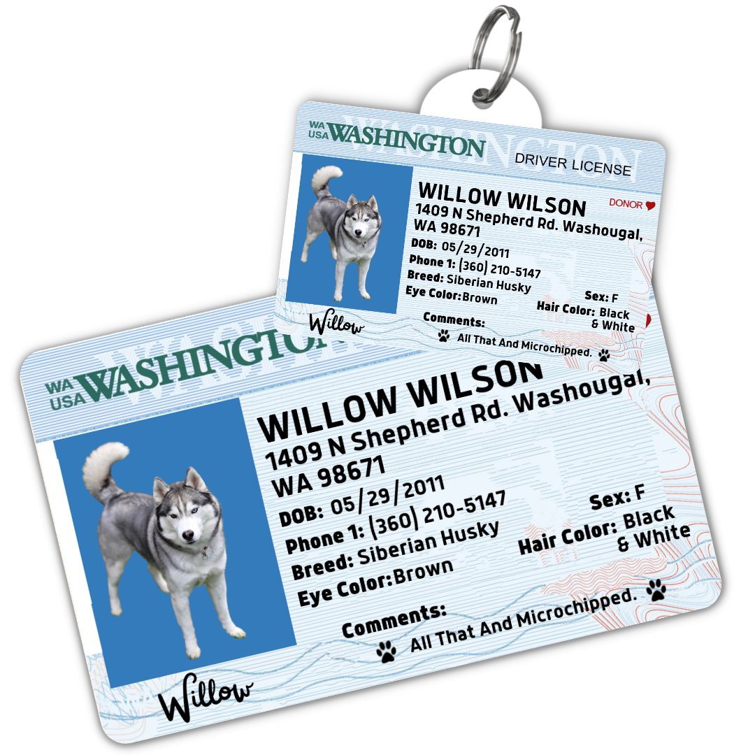 License Tag - License Tag (Washington)